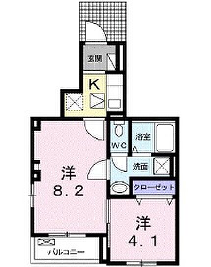 ヴィラ・カレント 102｜兵庫県姫路市北条(賃貸アパート1SK・1階・35.23㎡)の写真 その2