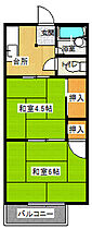 サンライフアイＦ棟 201 ｜ 兵庫県加東市喜田2丁目（賃貸アパート2K・2階・30.70㎡） その2