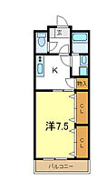 グリーンハイムＤ 105 ｜ 兵庫県加古川市別府町新野辺北町7丁目（賃貸アパート1K・1階・30.81㎡） その2