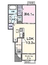 スピカ 102 ｜ 兵庫県姫路市四郷町東阿保（賃貸アパート1LDK・1階・50.01㎡） その2