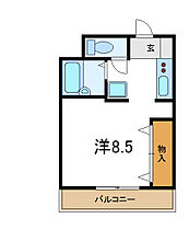 ジュネス新在家 405 ｜ 兵庫県加古川市平岡町新在家（賃貸マンション1K・4階・27.00㎡） その2