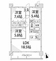 キャツスルコート田寺東5階11.0万円