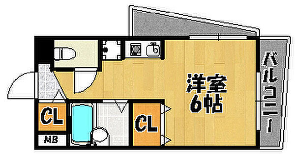 サンエキューズII 302｜兵庫県明石市野々上3丁目(賃貸マンション1K・3階・20.77㎡)の写真 その2