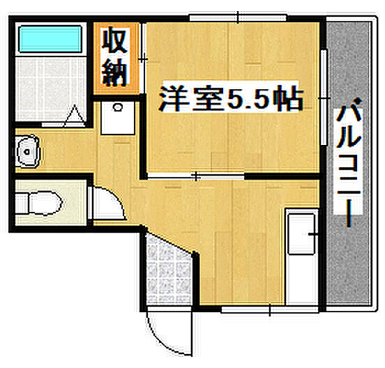 ハイツ松本 302｜兵庫県加東市社(賃貸マンション1K・3階・26.00㎡)の写真 その2