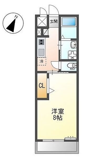 ムーンガーデン 203｜兵庫県姫路市大津区北天満町(賃貸アパート1K・2階・29.05㎡)の写真 その2