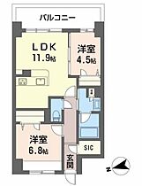 ケイマン 506 ｜ 兵庫県姫路市東延末1丁目（賃貸マンション2LDK・5階・57.06㎡） その2