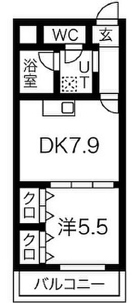 ジェルメ城陽 305｜兵庫県姫路市三左衛門堀東の町(賃貸マンション1DK・3階・34.96㎡)の写真 その2