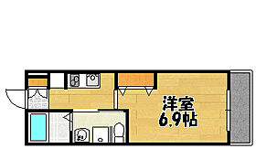 ヴィアノ緑が丘 W203 ｜ 兵庫県三木市緑が丘町本町1丁目（賃貸アパート1R・2階・24.30㎡） その2