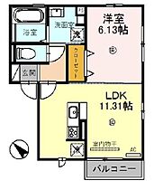 ソラティオ 102 ｜ 兵庫県姫路市南条1丁目（賃貸アパート1LDK・1階・42.12㎡） その2