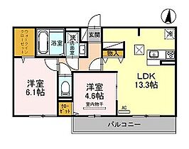 パレスバレイ五色山 302 ｜ 兵庫県神戸市垂水区五色山1丁目（賃貸アパート2LDK・3階・55.03㎡） その2