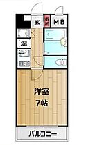 メゾン・ド・アルカディア 410 ｜ 兵庫県明石市王子2丁目（賃貸マンション1K・4階・20.10㎡） その2