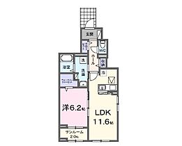 ロジュマンIII 101 ｜ 兵庫県姫路市花田町上原田（賃貸アパート1LDK・1階・50.03㎡） その2