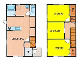 ベルフールＫＡＭＡＹＡ A ｜ 兵庫県たつの市御津町釜屋（賃貸テラスハウス3LDK・1階・72.30㎡） その2