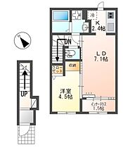 ステラータ 202 ｜ 兵庫県姫路市西中島（賃貸アパート1LDK・2階・39.35㎡） その2