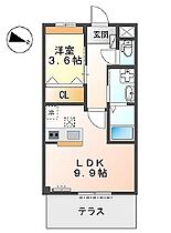 サニーリバーツ 203 ｜ 兵庫県加古郡稲美町国岡3丁目（賃貸アパート1LDK・2階・36.00㎡） その2