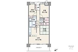 間取図画像 3LDK