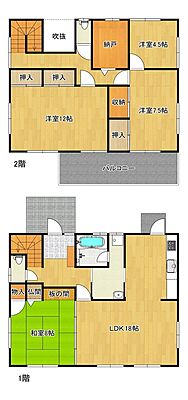 間取り 小嶺台4丁目戸建