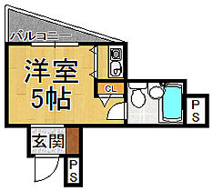 エフアールマンション  ｜ 兵庫県伊丹市稲野町3丁目（賃貸マンション1R・4階・20.00㎡） その2