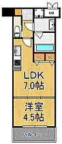 兵庫県西宮市宮前町（賃貸マンション1DK・5階・27.20㎡） その2