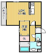 兵庫県西宮市甲子園町（賃貸アパート1LDK・1階・38.85㎡） その2