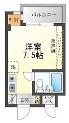 T'sgarden都筑ふれあいの丘2 ワンルームの間取図画像