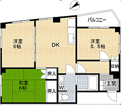 はなみずきビル  ｜ 東京都江戸川区一之江７丁目33-18（賃貸マンション3DK・4階・52.93㎡） その2