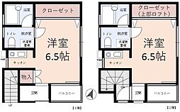 コーポWIN 1Kの間取図画像