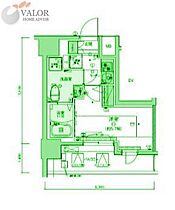 リヴシティ横濱新川町弐番館 204 ｜ 神奈川県横浜市南区新川町５丁目30（賃貸マンション1K・2階・22.10㎡） その2