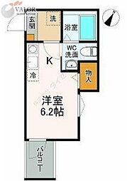 間取図画像 ワンルーム