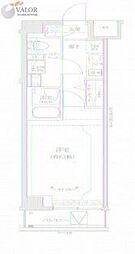 RELUXIA GRANDE 川崎大師公園 1Kの間取図画像