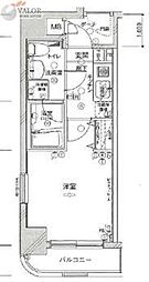 グリフィン横浜・桜木町駅前 1Kの間取図画像