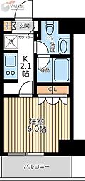 CityLuxTobe 1Kの間取図画像