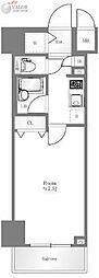 フェニックス横濱関内BAYGAIA 1Kの間取図画像