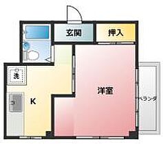 栗原ビル  ｜ 静岡県三島市泉町（賃貸アパート1K・3階・25.92㎡） その2