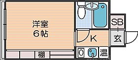 メネダス  ｜ 大阪府大阪市住之江区安立2丁目（賃貸マンション1K・2階・18.00㎡） その2