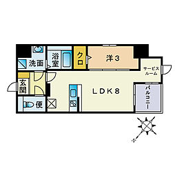 中洲川端駅 8.0万円