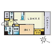 フォレストドルフ天神 905 ｜ 福岡県福岡市中央区天神３丁目10番25号（賃貸マンション1LDK・9階・39.61㎡） その2