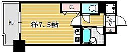 イトーピア天神東 ワンルームの間取図画像