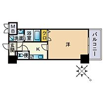 エンクレスト祇園 706 ｜ 福岡県福岡市博多区冷泉町8番29号（賃貸マンション1K・7階・26.88㎡） その2