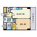 ローヤルマンション博多駅前7階7.8万円