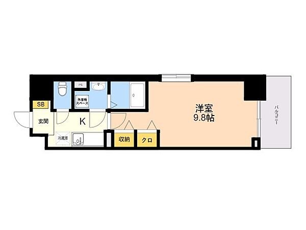 多の津5丁目マンション 101｜福岡県福岡市東区多の津５丁目(賃貸マンション1K・1階・30.11㎡)の写真 その2