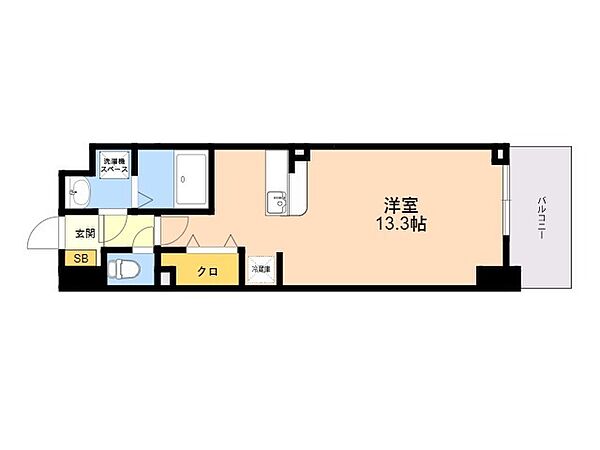 多の津5丁目マンション 302｜福岡県福岡市東区多の津５丁目(賃貸マンション1R・3階・32.03㎡)の写真 その2