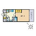 ピュアドームディア県庁前8階5.0万円
