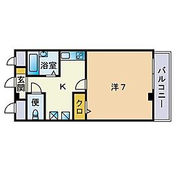 アンプルールフェールMUSEE 1Kの間取図画像
