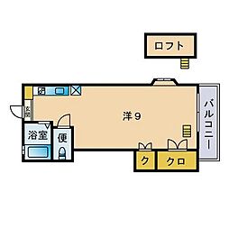 間取図画像 ワンルーム