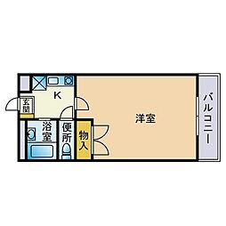間取図画像 1K