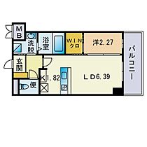 Ｗｅ　今宿 202 ｜ 福岡県福岡市西区今宿駅前１丁目（賃貸マンション1LDK・2階・27.62㎡） その2