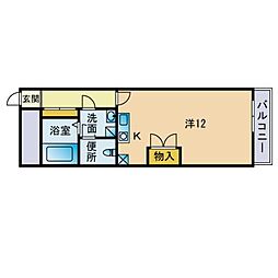 間取図画像 ワンルーム