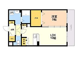 エミネンスアイ 1LDKの間取図画像