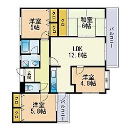 間取図画像 4LDK